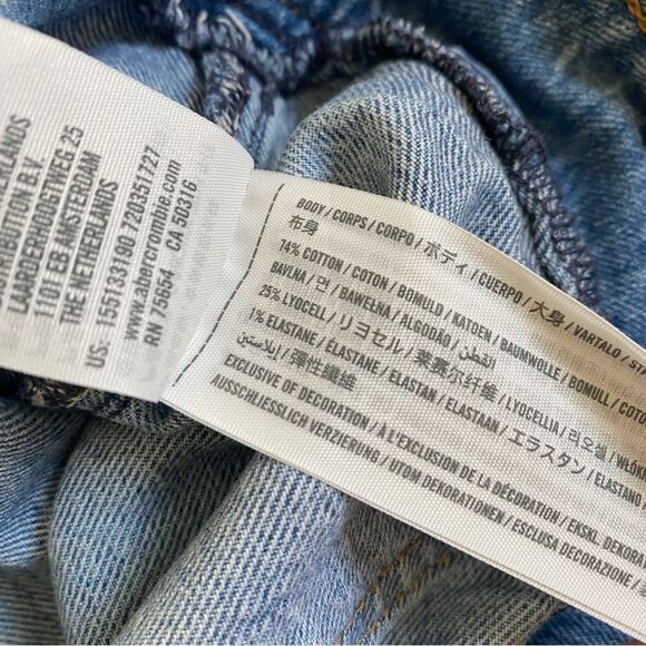 Abercrombie & Fitch High Rise Mom Jean 27 Waist 4 - Picture 10 of 10